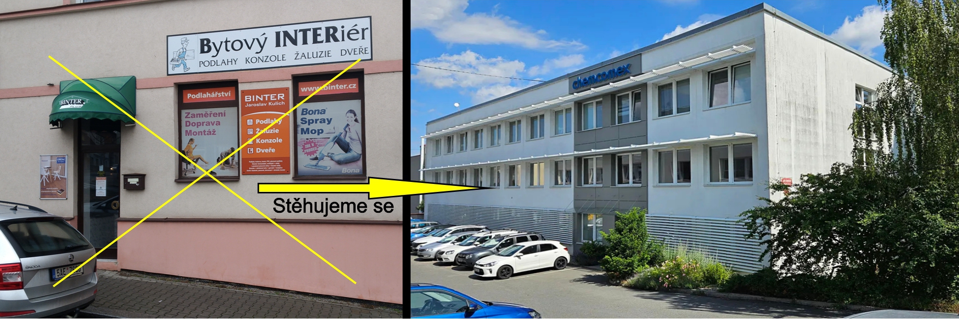 Stěhování léto 2025